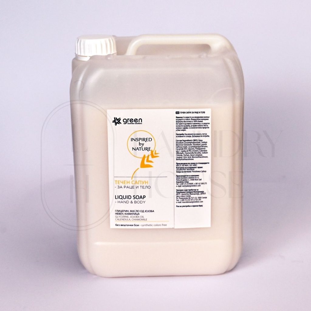 Течен сапун за лице и тело 5L